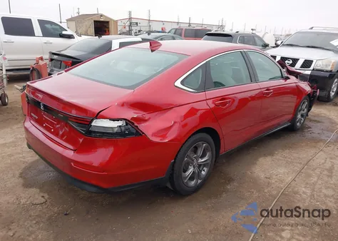 2024 Honda Accord Ex z USA, uszkodzony, nr VIN 1HGCY1F32RA067978